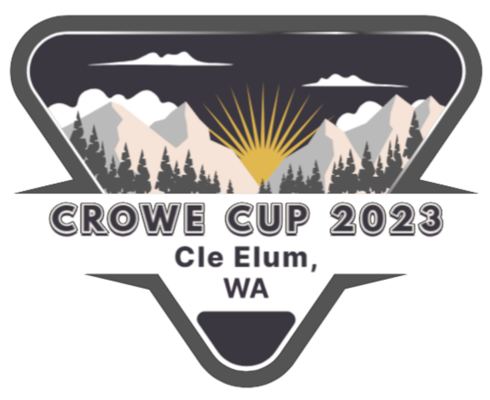 Cle Elum 2023 Crowe Cup logo